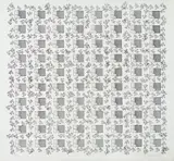 León Ferrari, Sem Título, 1986, heliografia sobre papel