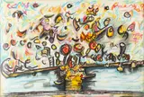 Antonio Henrique Amaral, Sem Título, litogravura sobre papel
