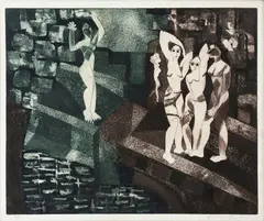 Sem Título by Mariana Quito, gravura em metal sobre papel, offered Jun 2019