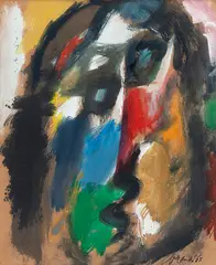 Sem Título by Eugène Brands, 1965, guache sobre papel, offered Jun 2019