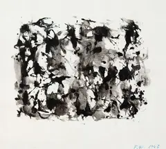 Sem Título by Franz Weissmann, 1963, nanquim sobre papel, offered Jun 2019
