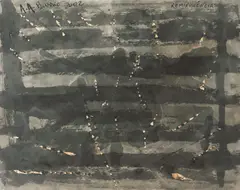 Reminiscências by Artur Barrio, 2002, técnica mista sobre papelão, offered Jun 2019