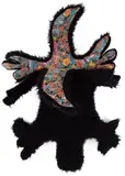 Cortado by Lia Menna Barreto, 1990, técnica mista, pelúcia e tecido, offered Jun 2019