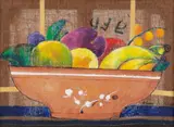 Fruteira by Aldemir Martins, 1986, óleo sobre cânhamo, offered Jun 2019