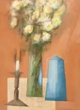 Carlos Scliar, Flores Amarelas Bules Castiçais etc