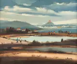 Sílvio Pinto, Sem Título, óleo sobre tela