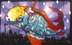 Binho Ribeiro, Carpa, 2009, técnica mista sobre tela