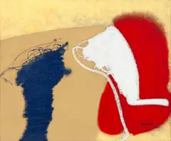 Sem Título by Manabu Mabe, óleo sobre placa, offered Jun 2019
