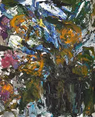 Sem Título by Antonio Helio Cabral, 1998, óleo sobre cartão, offered Jun 2019