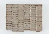 Esquema Construtivo IV by Carlos Bunga, papelão e pintura, offered Jun 2019