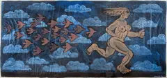 Sem Título by Florian Raiss, 1993, guache sobre papel, offered Jun 2019