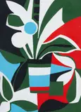 Vaso de Flor by Norberto Nicola, guache sobre papel, offered Jun 2019