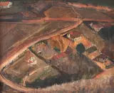Paisagem Campos do Jordão by José Pancetti, 1943, óleo sobre tela, offered Jun 2019