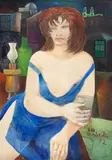 Di Cavalcanti, Mulata com Vestido Azul