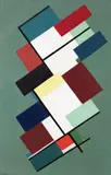Cícero Dias, Sem Título, 1961, óleo sobre tela