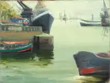 Arsenal de Marinha by José Pancetti, 1936, oleo sobre tela, offered Jun 2019