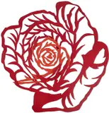 Paulo Von Poser, Rosa, 2002, acrílica sobre madeira