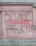 Natural Heritage - Do Not Park Here by Lourival Cuquinha, impressão em granito, offered Mar 2019