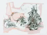 Roberto Burle Marx, Pomba Gira, 1985, serigrafia sobre papel