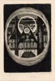Livio Abramo, Sem Título, 1961, xilogravura sobre papel