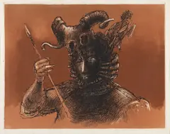 Sem Título by Marcelo Grassmann, gravura em metal sobre papel, offered Mar 2019