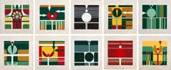 Poema de Hilda Hilst by Renina Katz, 1970, serigrafia sobre papel, offered Mar 2019
