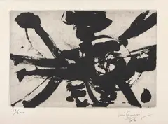 Sem Título by Iberê Camargo, 1966, gravura em metal sobre papel, offered Mar 2019
