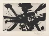 Iberê Camargo, Sem Título, 1966, gravura em metal sobre papel