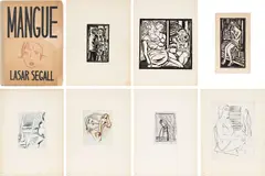 Lasar Segall, Mangue, gravura em zincografia sobre papel