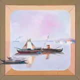 Jenner Augusto, Gamboa, 1976, óleo sobre tela