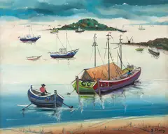 Sem Título by Sílvio Pinto, óleo sobre tela, offered Mar 2019