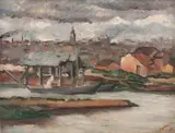 Paisagem by Joaquim Figueira, 1939, óleo sobre tela, offered Mar 2019