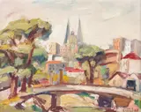 Sem Título by Mario Zanini, 1968, óleo sobre tela, offered Mar 2019