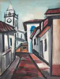 Casario by Mario Zanini, 1966, óleo sobre tela, offered Mar 2019