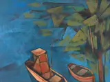 Carlos Scliar, Marinha com Barcos