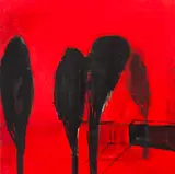 Vânia Mignone, Sem Título, 1998, óleo sobre placa