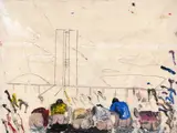 Românticas Canalhas 7 by Camila Soato, 2014, óleo sobre tela, offered Mar 2019
