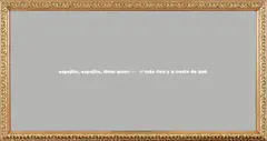 Mirror by Fernando Arias, 2014, impressão digital no espelho emoldurado, offered Mar 2019
