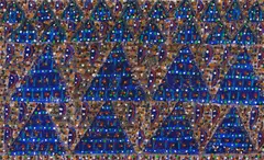 Africanas by Fernando Lucchesi, 2001, acrílica sobre madeira, offered Mar 2019