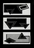 Frank Stella, Black Stack, 1970, litogravura sobre papel