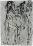 Iberê Camargo, Sem Título, 1987, guache sobre papel