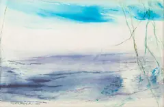 Sem Título by Fayga Ostrower, 1983, aquarela sobre papel, offered Mar 2019