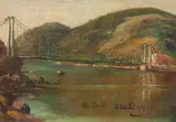 Benedito Calixto, Ponte, 1914, óleo sobre tela