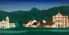 Parati by Djanira da Motta e Silva, 1966, óleo sobre tela, offered Mar 2019