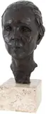 Retrato de Moussia Pinto Alves by Ernesto de Fiori, escultura em bronze, offered Mar 2019