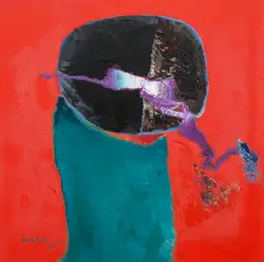 Sem Título by Manabu Mabe, 1991, acrílica sobre tela, offered Mar 2019