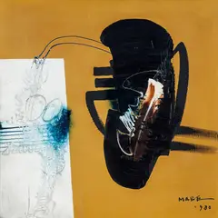 Sem Titulo by Manabu Mabe, 1980, óleo sobre tela, offered Mar 2019