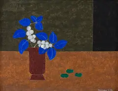 Onze Folhas e Lágrimas by Eleonore Koch, 1993, têmpera sobre tela, offered Mar 2019