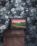 Mesinha com Paisagem Rio (1920) by Ana Elisa Egreja, 2014, óleo sobre tela, offered Mar 2019