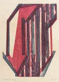 Construindo Concreto by Maria Bonomi, 1988, xilogravura sobre papel, offered Nov 2018